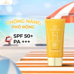 Kem Chống Nắng Sumdfine SPF 50 PA+++ - Bảo Vệ Da Toàn Diện, Kiểm Soát Nhờn, Dưỡng Ẩm Tự Nhiên, Phù Hợp Cho Da Nhạy Cảm