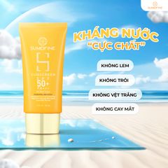 Kem Chống Nắng Sumdfine SPF 50 PA+++ - Bảo Vệ Da Toàn Diện, Kiểm Soát Nhờn, Dưỡng Ẩm Tự Nhiên, Phù Hợp Cho Da Nhạy Cảm