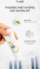 Sữa Rửa Mặt Neutidi Acne Wash 100gr - Giảm Mụn, Sạch Da Dầu, Chứa 1,5% Axit Salicylic - Chăm Sóc Da Hiệu Quả cho Da Dầu Mụn
