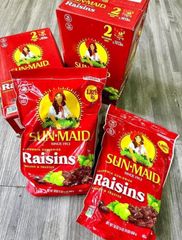 Nho khô cao cấp Sun Maid Raisins gói 1.02kg, hàng nhập Mỹ