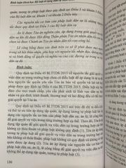 Bình luận khoa học Bộ Luật Tố Tụng Dân Sự 2015 - Sách Pháp Luật Chuyên Khảo của PGS.TS Trần Anh Tuấn