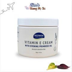 Kem Dưỡng Da Redwin Vitamin E và Tinh Dầu Hoa Anh Thảo 330g - Sản Phẩm Dưỡng Ẩm An Toàn cho Da Nhạy Cảm và Khô
