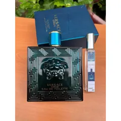 Nước hoa Versace Eros EDT 10ml - Mùi hương nam tính quyến rũ, lịch lãm và mạnh mẽ cho chàng trai tự tin, phù hợp mọi dịp.