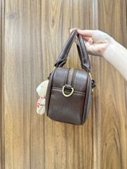 Túi Xách Nữ MinMin Size 20 Kèm Móc Gấu Dây Đeo Chéo Thời Trang, Chất Liệu Cao Cấp, Phong Cách Năng Động, Dễ Dàng Phối Đồ