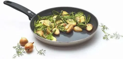 Chảo rán Greenpan CAMBRIDGE BRONZE - Chảo chống dính cao cấp nhôm, chịu nhiệt 400°C, thích hợp cho bếp từ và giảm thiểu dầu mỡ.