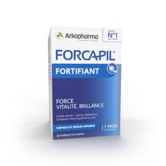 Viên Uống Ngừa Rụng Tóc Arkopharma Forcapil Fortifiant - Tóc Khỏe Mượt & Dưỡng Tóc Tự Nhiên (60 Viên)