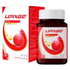 Viên Uống Lipixgo Giảm Mỡ Máu Hỗ Trợ Tim Mạch, Tăng Cường Tuần Hoàn - Hộp 30 Viên Bảo Vệ Tim Mạch Chất Lượng cao