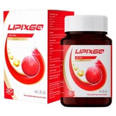 Viên uống Lipixgo hỗ trợ giảm mỡ máu và tăng cường sức khỏe tim mạch - Hộp 30 viên bổ sung dinh dưỡng tự nhiên
