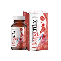 Viên uống Hapanix - Hỗ trợ ổn định huyết áp tự nhiên - Hộp 30 viên, tăng cường năng lượng và sức khỏe tim mạch