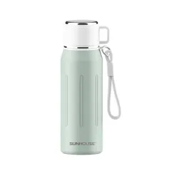 Bình Giữ Nhiệt Dual Sip 750ml Sunhouse KS-TU750DG - Thiết Kế Thông Minh, Giữ Nhiệt Lên Đến 12 Giờ, Dễ Dàng Sử Dụng, Thời Trang Cho Bạn