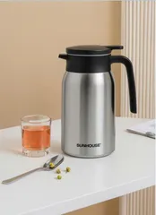 Âm Giữ Nhiệt Gia Đình 2.0L Inox 304 SUNHOUSE KS-TH2000FI - Chất Liệu Bền Bỉ, Thiết Kế Sang Trọng, Giữ Nóng Thời Gian Dài