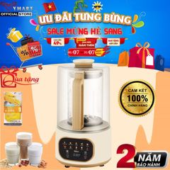 Máy Làm Sữa Hạt SEKA E500 Chống Ồn 1,5L - Đa Năng 10 Chức Năng, Bảo Hành 2 Năm - Thiết Kế Sang Trọng, An Toàn, Tiêu Chuẩn Nhật Bản
