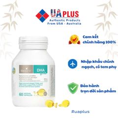 Viên uống bổ sung DHA cho trẻ em Bio Island 60 viên - Hỗ trợ phát triển trí não và tăng cường thị lực từ Úc