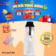 Bình Nước Lock&Lock Iceberg 700ml HAP559 (Màu Đen) Chất Liệu An Toàn