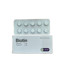 Viên Uống Biotin Alfree - Bổ Sung Biotin và Vitamin B5 Ngăn Rụng Tóc, Giúp Tóc, Móng Khỏe, Da Trắng Mịn - Hộp 20 Viên
