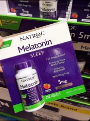 Viên Uống Ngủ Natrol Sleep 5Mg Extra Strength - Cải Thiện Giấc Ngủ, Hỗ Trợ Thư Giãn - 250 Viên Mỹ