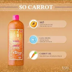Sữa Tắm Tẩy Tế Bào Chết T F&W Exfoliating Exfoliant So Carrot 940ml