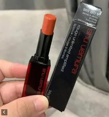Son Shu OR 598 Uemura Rouge Unlimited Amplified A Vỏ Đen 