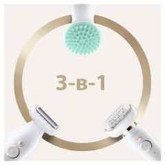 Máy cạo lông Braun Silk-épil 9 Flex - Thiết bị tẩy lông cho nữ, công nghệ Micro-Grip, kèm FaceSpa, tiện lợi và ít đau.
