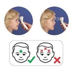 Nhiệt Kế Đo Trán Braun Chính Hãng - Nhiệt Độ Chính Xác, Chế Độ Đo Không Chạm An Toàn Cho Bé, Màn Hình LCD Hiển Thị Thông Minh