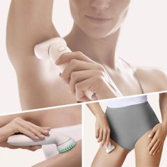 Máy Nhổ Tẩy Lông Braun Silk·épil 9 Flex SES 9020 3D - An Toàn, Hiệu Quả Cho Vùng Bikini, Nách Mịn Màng, Sử Dụng Khô & Ướt
