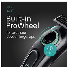Tông Đơ Đa Năng Braun 8 in 1 - Cắt Tóc, Cạo Râu, Tỉa Lông Mũi & Tai, Pin Sạc 80 Phút, Có Thể Giặt, Bộ Tạo Kiểu Tất Cả Trong Một