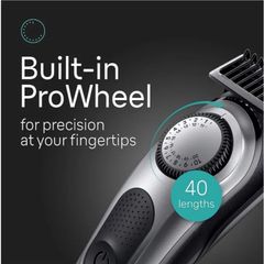 Tông Đơ Cắt Tóc Đa Năng Braun 11-in-1 - 40 Cài Đặt Độ Dài, Chăm Sóc Râu, Cơ Thể và Tóc Chính Xác, Pin Li-Ion 100 Phút