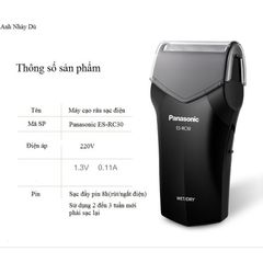 Máy cạo râu Panasonic ES RC30 | Chính Hãng