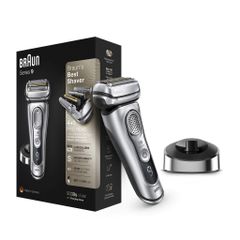 Máy Cạo Râu Braun Series 9 9330S - Máy Cạo Râu Chính Xác, Chống Nước, Pin Li-Ion, Sạch Dễ Dàng, Made in Germany