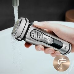 Máy Cạo Râu Braun Series 9 9330S - Máy Cạo Râu Chính Xác, Chống Nước, Pin Li-Ion, Sạch Dễ Dàng, Made in Germany