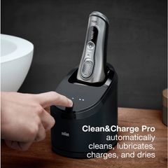 Trạm Sạc và Làm Sạch Tự Động Braun Series 9, 8 - Thiết Bị Chăm Sóc Máy Cạo Râu Chất Lượng Cao