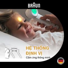 Nhiệt Kế Điện Tử Hồng Ngoại Đo Trán Braun BNT400/BNT300 - Thiết Bị Y Tế Chính Hãng Cho Gia Đình, Đo Nhanh & Chính Xác