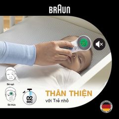 Nhiệt Kế Điện Tử Hồng Ngoại Đo Trán Braun BNT400/BNT300 - Thiết Bị Y Tế Chính Hãng Cho Gia Đình, Đo Nhanh & Chính Xác