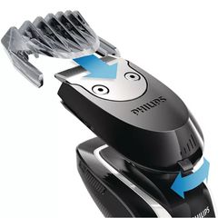 Máy Cạo Râu Philips Norelco 6500 S5366/95 - Đa Năng Cạo Râu Khô & Ướt, Tỉa Lông Mũi, Thiết Kế Thân Thiện Với Da