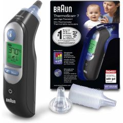 Nhiệt Kế Đo Tai Braun ThermoScan 7 IRT6520 - Thiết Bị Y Tế Chính Hãng Đức, Đo Nhiệt Độ Chính Xác, Sử Dụng Cho Gia Đình