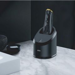 Máy Cạo Râu Braun Series 9 Sport+ 9320CC - Công Nghệ AutoSense, Sạc & Làm Sạch Tự Động, Chống Nước, Made in Germany