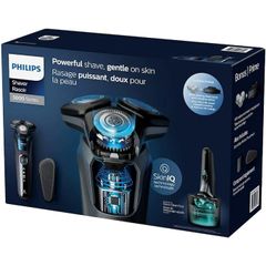 Máy Cạo Râu Điện PHILIPS S5579 - Cạo Khô & Ẩm, Công Nghệ SkinIQ, Đầu Uốn 360°, Kèm Hộp Du Lịch và Đế Sạc - Giải Pháp Cạo Râu Thông Minh