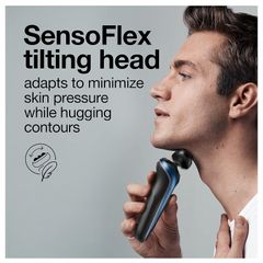 Máy Cạo Râu Đa Năng Braun Series 6 Chính Hãng - Khả Năng Cạo Mịn, Thiết Kế Chống Thấm, Pin L Lithium Ion Thời Gian Sử Dụng 50 Phút