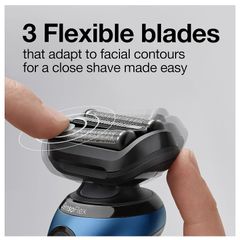 Máy Cạo Râu Đa Năng Braun Series 6 Chính Hãng - Khả Năng Cạo Mịn, Thiết Kế Chống Thấm, Pin L Lithium Ion Thời Gian Sử Dụng 50 Phút