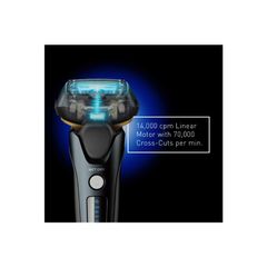 Máy Cạo Râu Panasonic ES-LV97-K - 5 Lưỡi Dao, Công Nghệ Thông Minh, Trạm Sạc và Làm Sạch Tự Động, Cạo Nhanh, Mượt Mà