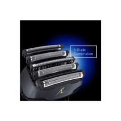 Máy Cạo Râu Panasonic ES-LV97-K - 5 Lưỡi Dao, Công Nghệ Thông Minh, Trạm Sạc và Làm Sạch Tự Động, Cạo Nhanh, Mượt Mà