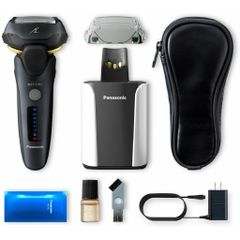 Máy Cạo Râu Panasonic ES-LV97-K - 5 Lưỡi Dao, Công Nghệ Thông Minh, Trạm Sạc và Làm Sạch Tự Động, Cạo Nhanh, Mượt Mà
