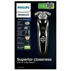 Máy Cạo Râu Điện Philips Norelco Shaver 9900 Pro - Cạo Sát, Thoải Mái Với Công Nghệ V-Track Precision Blade và Đầu Di Chuyển 8 Hướng