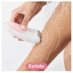 Máy Nhổ Lông Braun Silk-épil Beauty Set 5 6 trong 1 - Tẩy Lông, Cạo, Làm Sạch Da Mặt và Toàn Thân, Công Nghệ SensoSmart