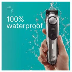 Tông Đơ Cắt Tóc Đa Năng Braun Series 9 9340 - Bộ Dụng Cụ 8 trong 1, Pin Li-Ion, Công Nghệ AutoSense, Đặt Độ Dài Tùy Chỉnh