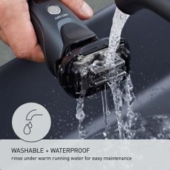 Máy Cạo Râu Panasonic ARC5 5 Lưỡi Cao Cấp - Cạo ướt/khô, Động cơ Mạnh Mẽ, Thiết Kế Đen Sang Trọng, Tông Đơ Tích Hợp