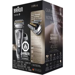 Máy cạo râu điện Braun Series 9 9376cc Wet & Dry - Cạo râu mượt mà, dễ dàng làm sạch, chính xác cao, made in Germany