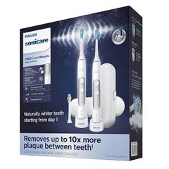 Bàn Chải Đánh Răng Điện Philips Sonicare 7000 ExpertResults - Bộ Đôi Sang Trọng Cho Sức Khỏe Răng Miệng Tối Ưu