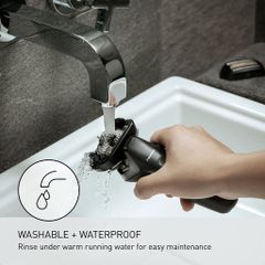 Máy Cạo Râu Panasonic ES-LS9A-K 6 Lưỡi Sạc Tự Động - Cạo Ướt Khô, Thiết Kế Ergonomic Cao Cấp, Công Nghệ Mag-Lev Tiên Tiến
