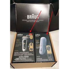 Máy Cạo Râu Braun Series 9 Pro+ 9597cc - Bộ Sản Phẩm Cao Cấp Có Đầu ProComfort và Trung Tâm Sạc SmartCare 6 Trong 1